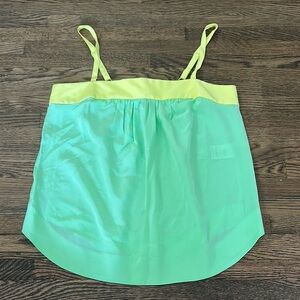 Colorful Silk Anthro Tank